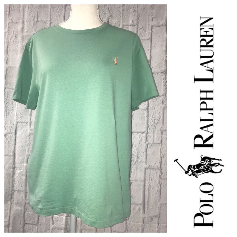 Ralph Lauren Polo Light Green Classic Fit Tee - M